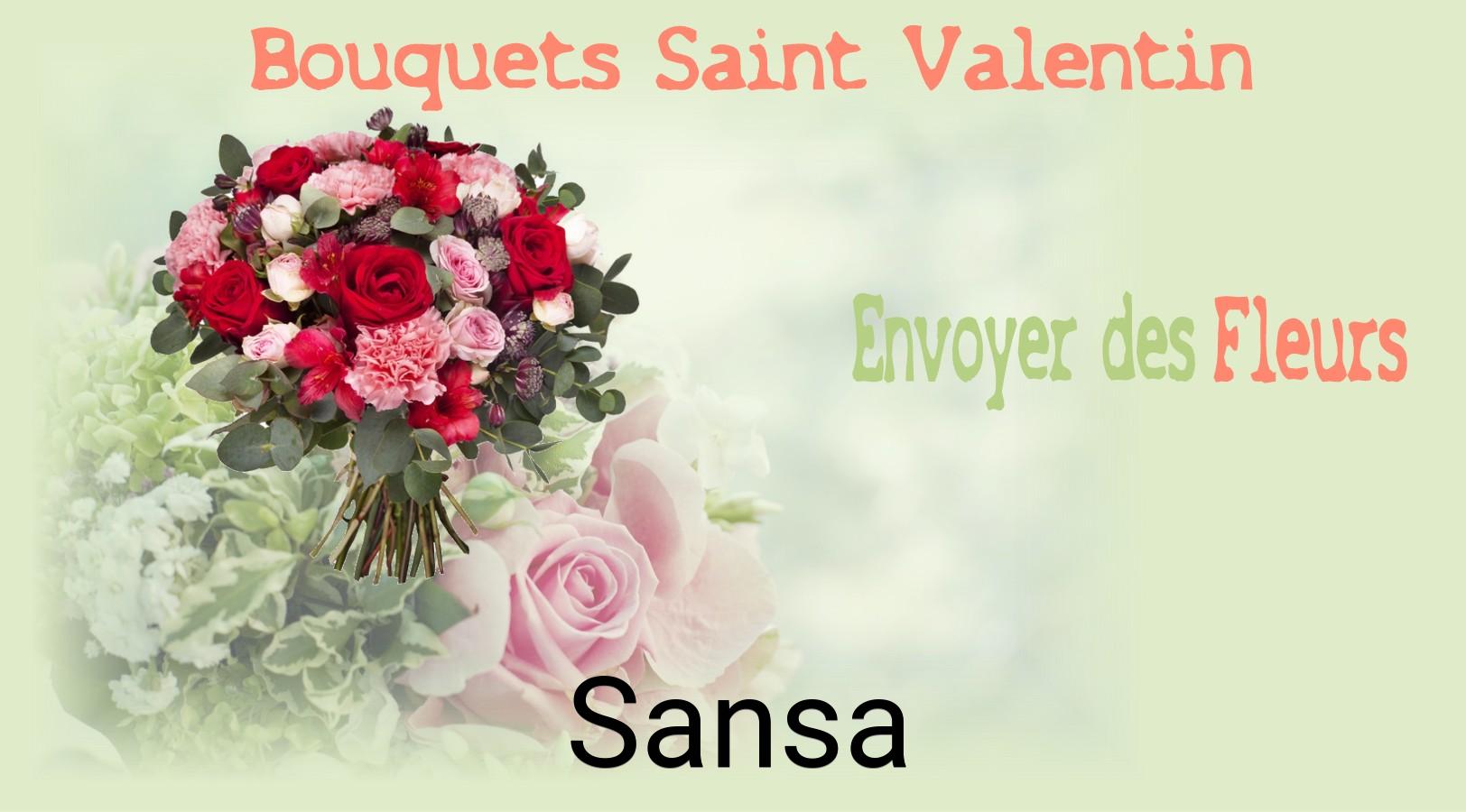 Roses de Saint-Valentin livrées à Sansa